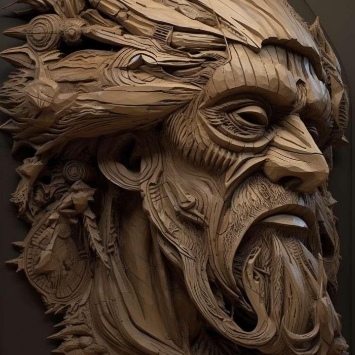 نموذج ثلاثي الأبعاد لآلة CNC 3D Art 